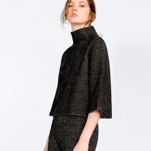 ZARA Woman quarter-sleeve sweater!
